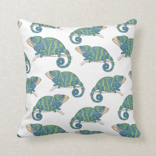 Coussin Motif de caméléon
