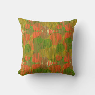 Coussin motif de camouflage Abstrait nature