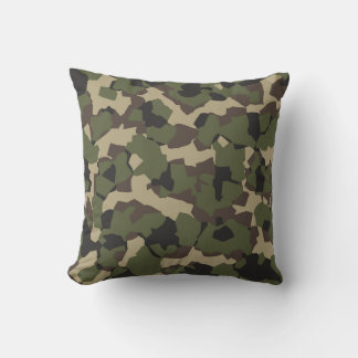Coussin Motif de camouflage militaire