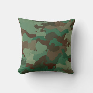 Coussin Motif de camouflage militaire (Forces armées)
