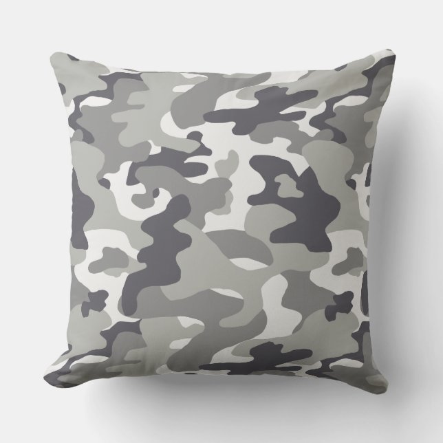 Coussin Motif de camouflage urbain (Recto)