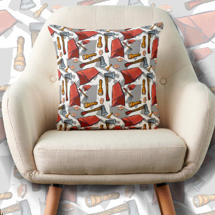 Coussin Motif de camping