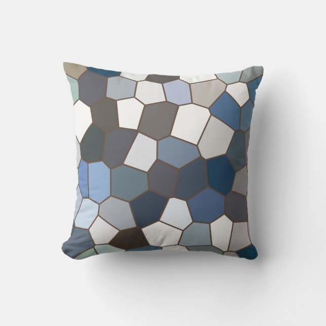 Coussin Motif de carrelage moderne (Recto)