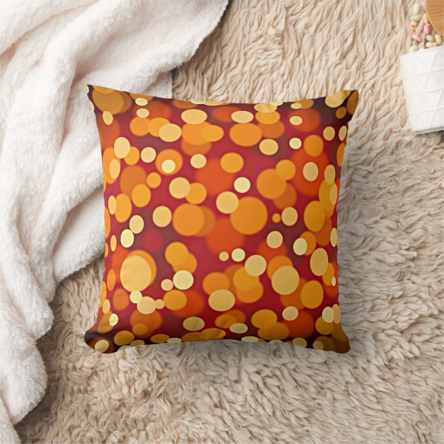 Coussin Motif de cercle coloré (Couverture)