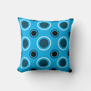 Coussin Motif de cercle moderne