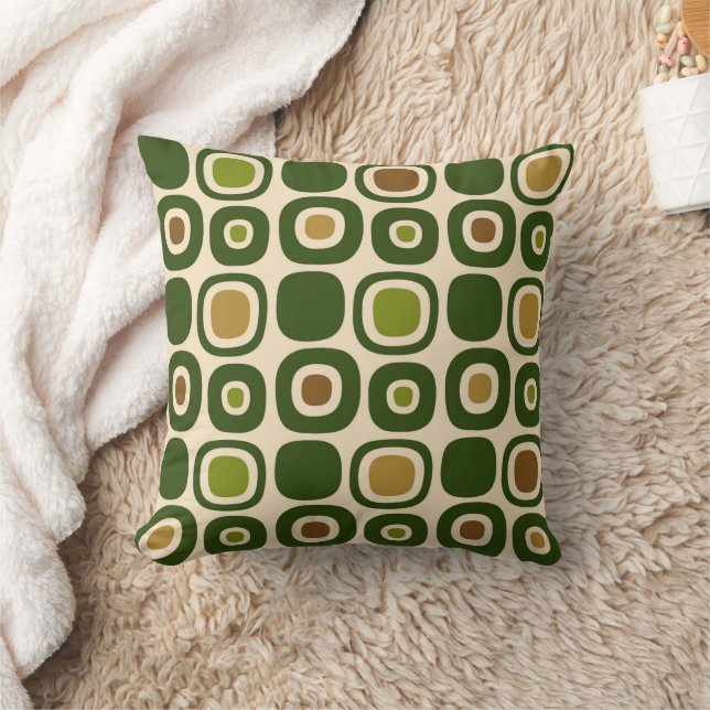 Coussin Motif de chemin de jardin moderne du milieu du siè (Couverture)