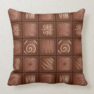 Coussin Motif de chocolat