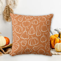 Motif de citrouille orange automne Halloween décor