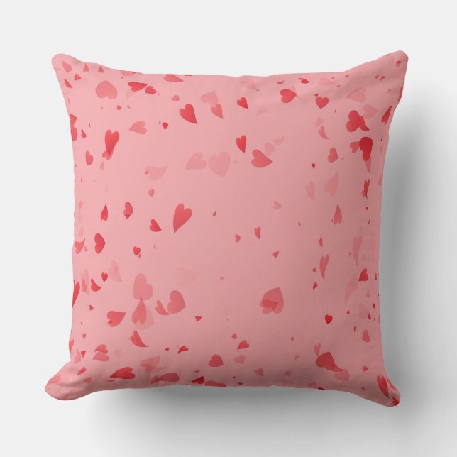 Coussin Motif de coeur 34 (Recto)