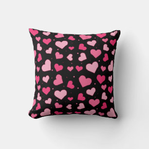 Coussin Motif de cœurs - Inspiré de la Saint-Valentin