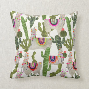 Coussin Motif de collection Llamarama