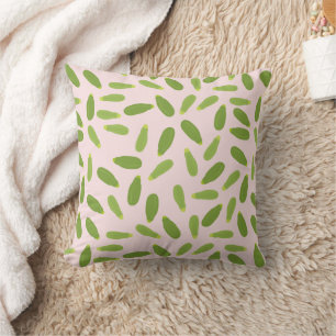 Coussin Motif de courgette d'été Zucchini Courgette