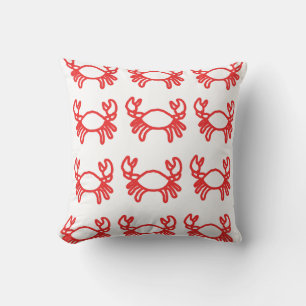 Coussin Motif de crabe mignon