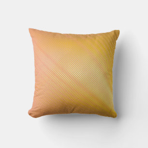 Coussin Motif de dégradé minimal. Conception de la couvert