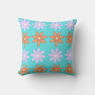 Coussin Motif de design floral exceptionnel pour design cr