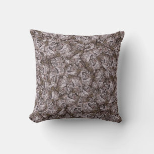 Coussin Motif de dessin de serpent