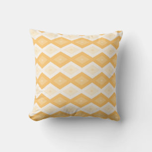 Coussin Motif de diamant jaune