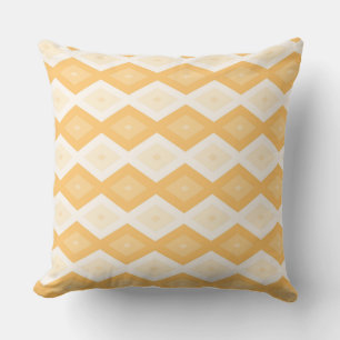 Coussin Motif de diamant jaune
