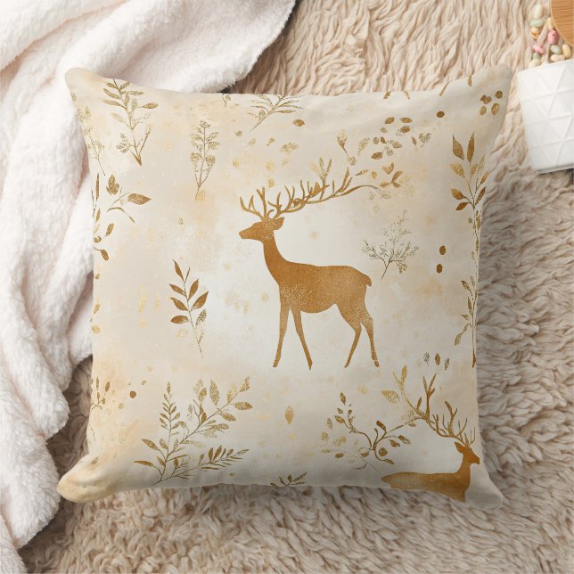 Coussin Motif de faon de campagne française (Couverture)