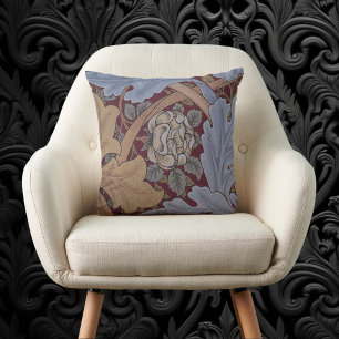 Coussin Motif de feuille d'acanthe de St. James par Willia
