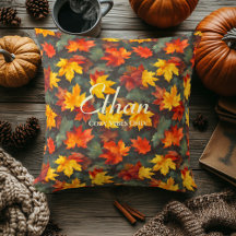 Motif de feuilles d'érable d'automne | Décoration 