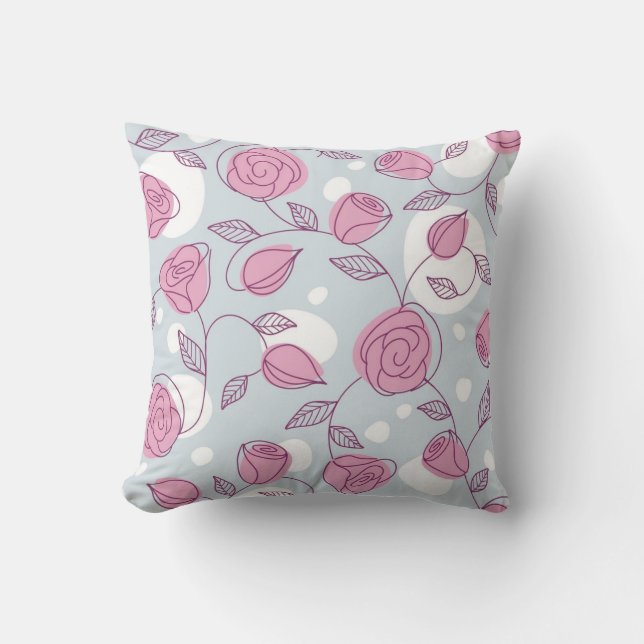 Coussin Motif de fleurs (Recto)