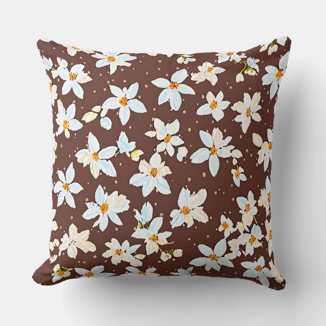 Coussin Motif de fleurs (Recto)