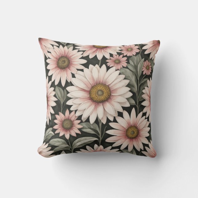 Coussin motif de fleurs (Recto)