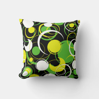 Coussin Motif de fleurs dessin abstrait, art, arrière - pl