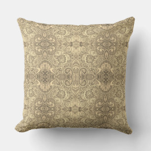 Coussin Motif de fleurs vintage
