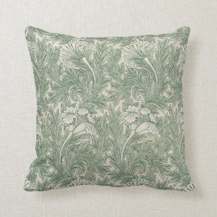 Coussin Motif de fleurs, William Morris