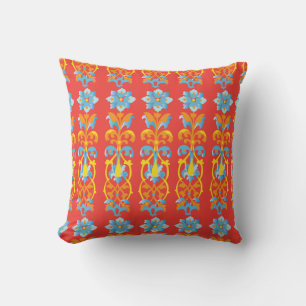 Coussin motif de flore