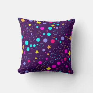 Coussin Motif de formes géométriques