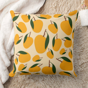 Coussin Motif de fruits d'été Mango