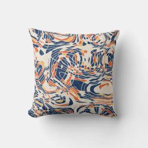 Coussin Motif de géo abstrait sans couture. Haute qualit