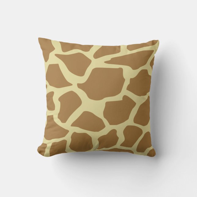 Coussin Motif de girafe (Recto)