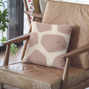 Coussin Motif de girafe moderne
