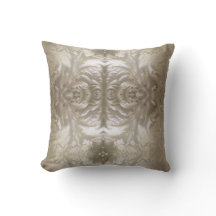 Coussin motif de glace