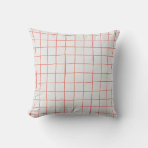 Coussin Motif de grille à main