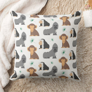 Coussin Motif de jolis animaux sauvages