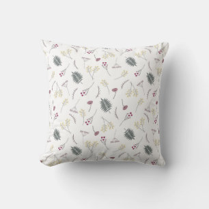 Coussin motif de la branche d'automne