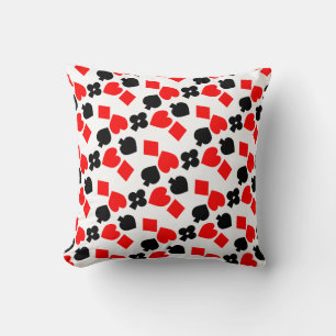 Coussin Motif de la carte de lecture dynamique