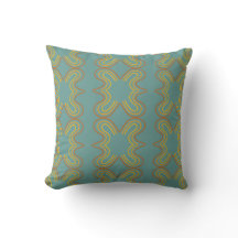 motif de ligne géométrique turquoise