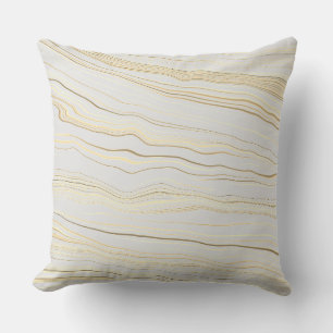Coussin Motif de linge de maison contemporain