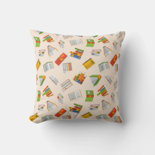Coussin Motif de livre