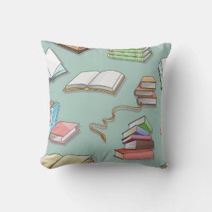 Coussin Motif de livre