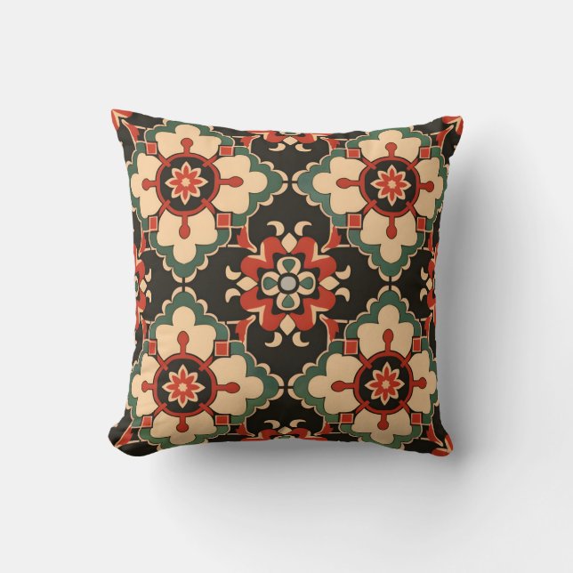 Coussin Motif de médaillon d'or (Recto)