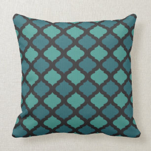 Coussin Motif de mosaïque dans le style arabe
