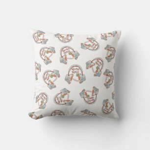 Coussin Motif de musique nouilles Ramen