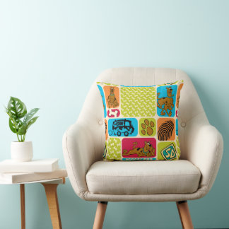 Coussin Motif de mystère Scooby-Doo